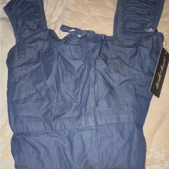 Derek Heart Dark Blue Jean Shorts, jumper Small NWT - Picture 11 of 12
